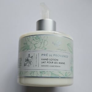 New Pré de Provence Hand Lotion with Pump (White Gardenia) 11 fl oz / 330 ml